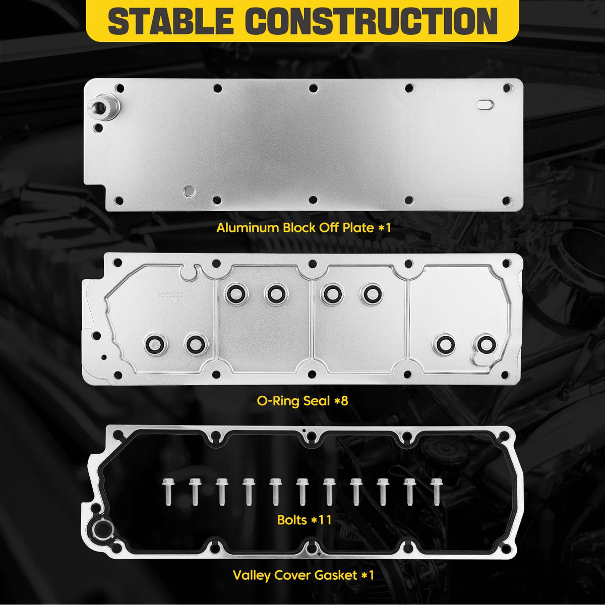 YEHERIT valley cover next to ruler to show scale and exact fitment precision