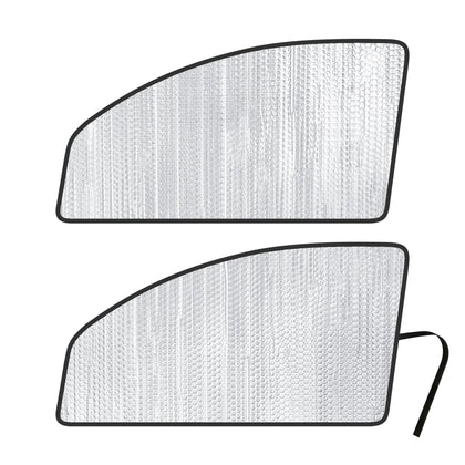 YelloPro Auto front packaging showing set of two sunshades and brand logo benefits