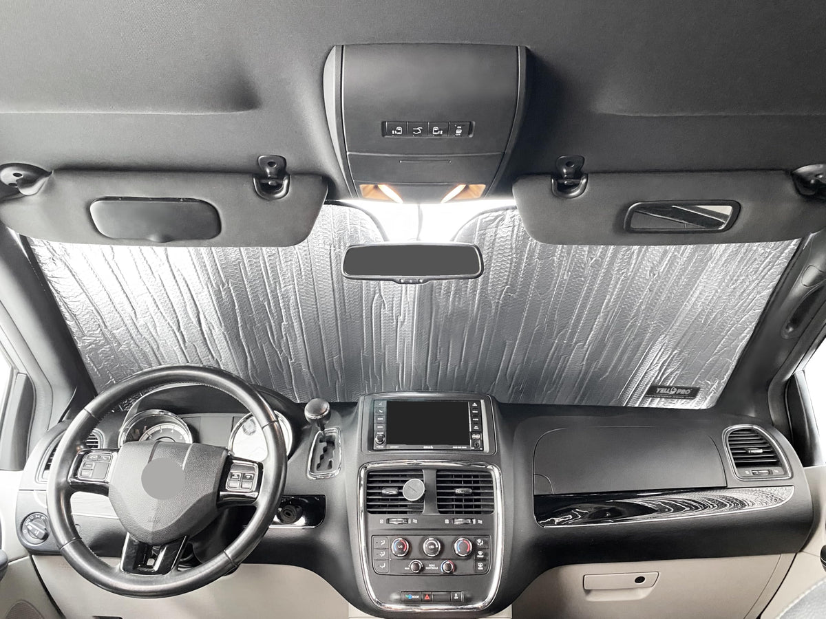 YelloPro Auto reflective material close-up highlighting high reflectivity and heat reduction