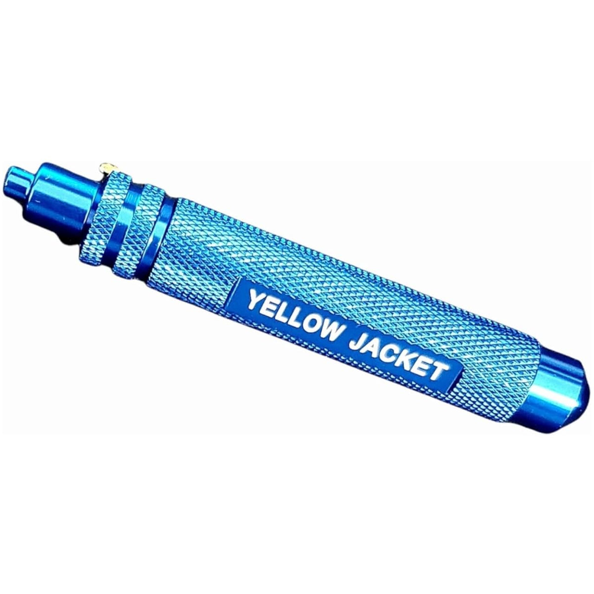 Yellow Jacket 19047 next to common tools showing compact size for workshop portability