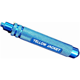 Yellow Jacket 19047 next to common tools showing compact size for workshop portability