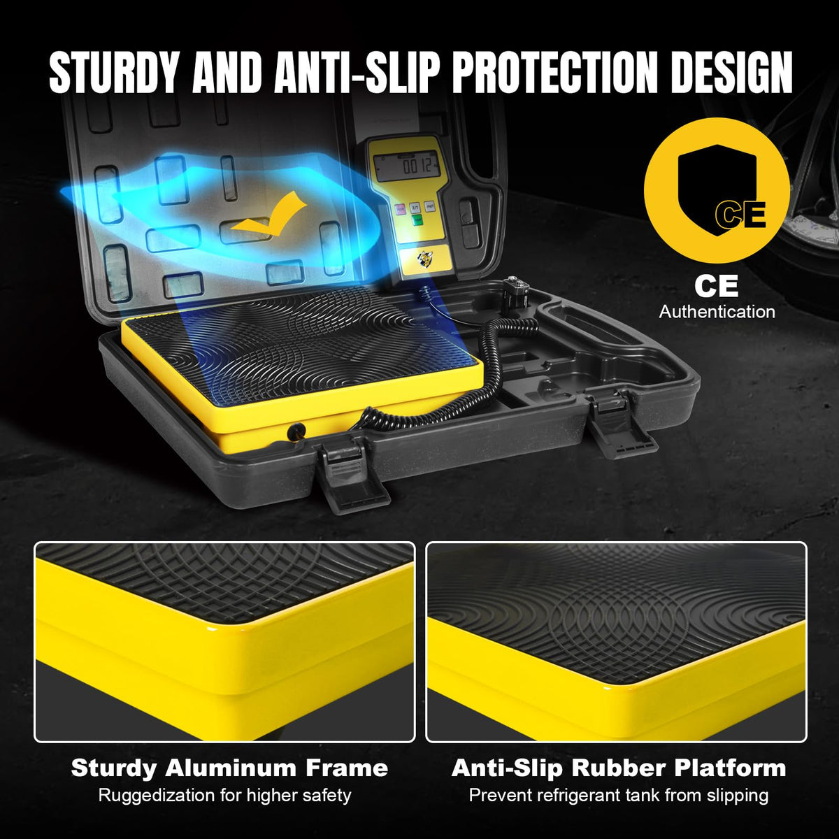 YELLOW JACKET aluminum frame side profile highlighting durable construction