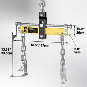 YELLOW JACKET close-up of threaded shaft and handle for precise angle control benefit