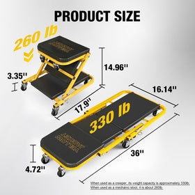 YELLOW JACKET padded cushion close-up with waterproof cover for easy wipe-clean benefit