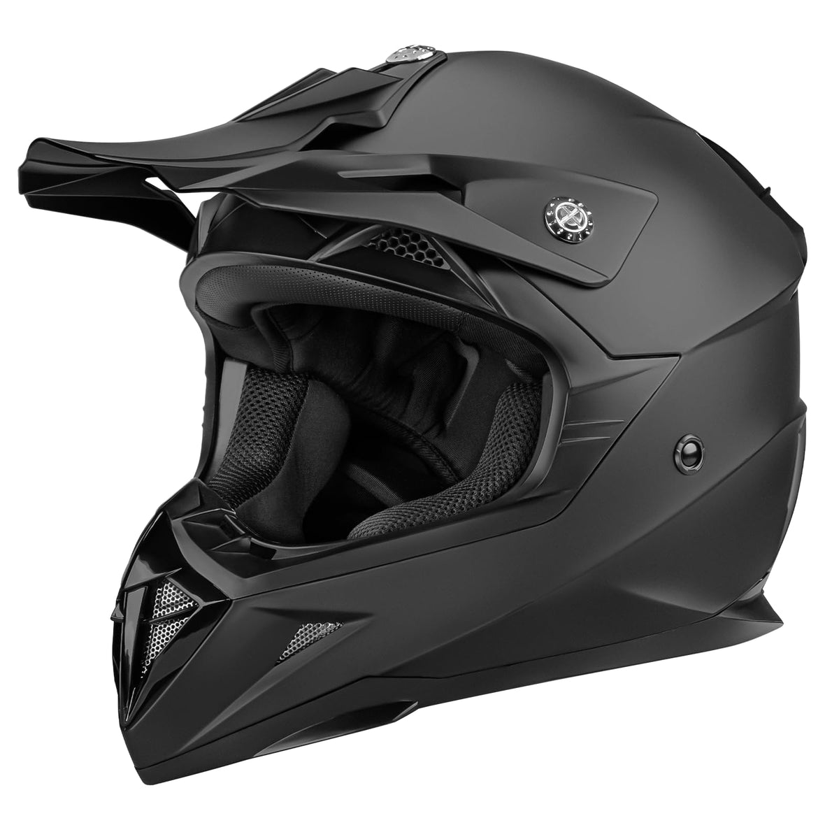 YEMA YM-915 front view showing aerodynamic shell and DOT protection benefit