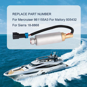 Yeoflagtrade pump installed on marine engine demonstrating restored fuel flow