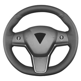 Yeolpise front view of steering wheel cover showing full fit and premium look
