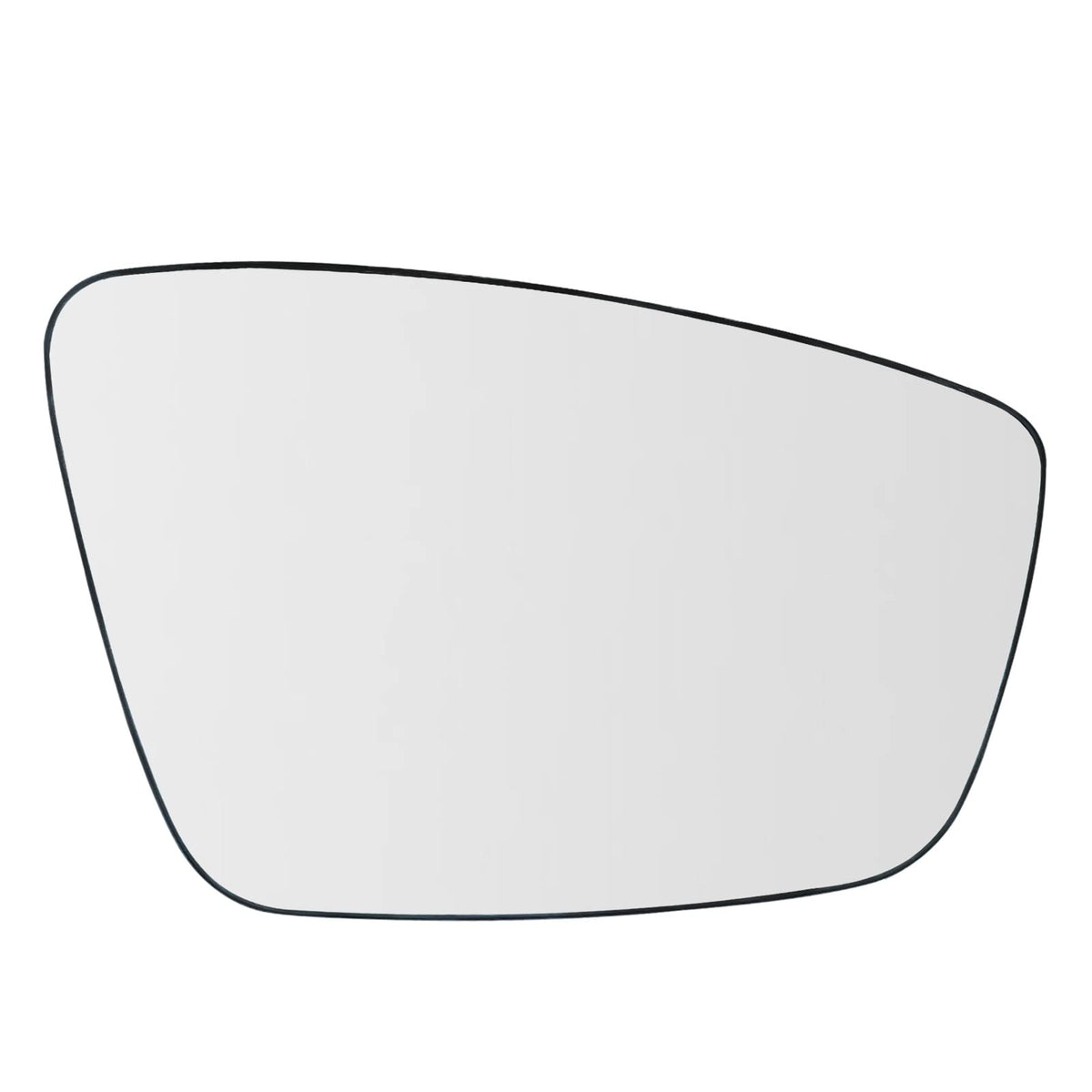 Yeparie front view of mirror assembly showing clean fit and replacement benefit