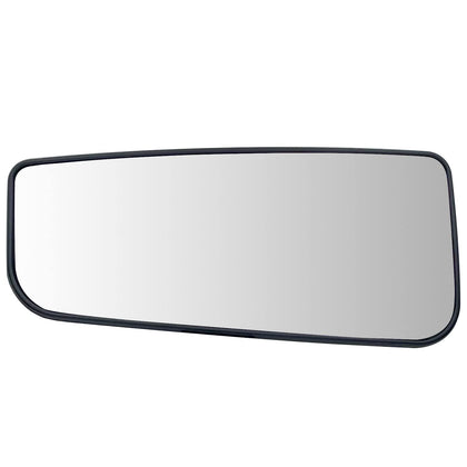 Yeparie left lower mirror front view showing replacement fit and improved visibility