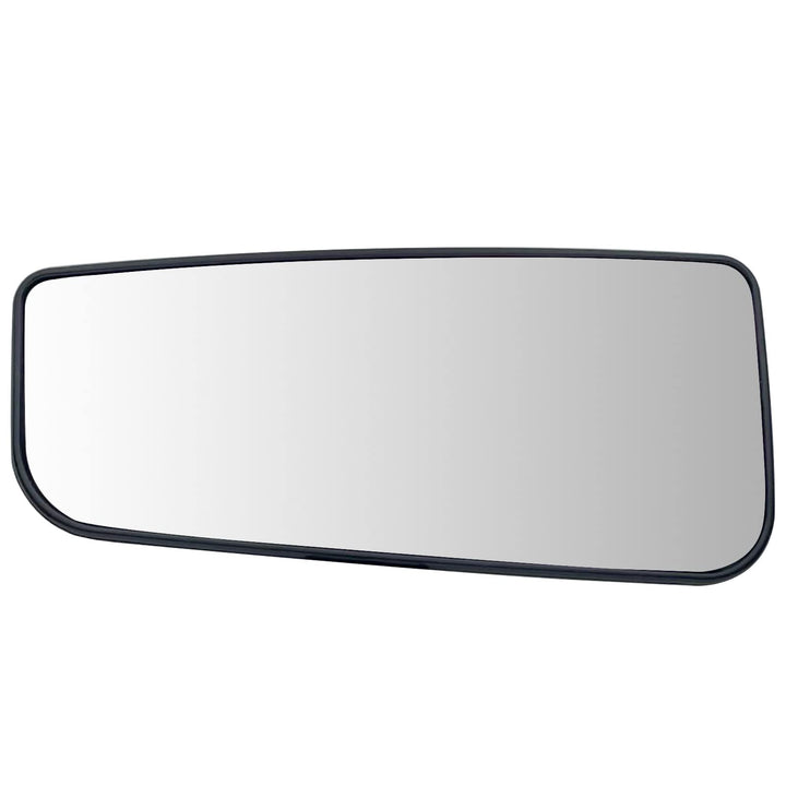 Yeparie left lower mirror front view showing replacement fit and improved visibility