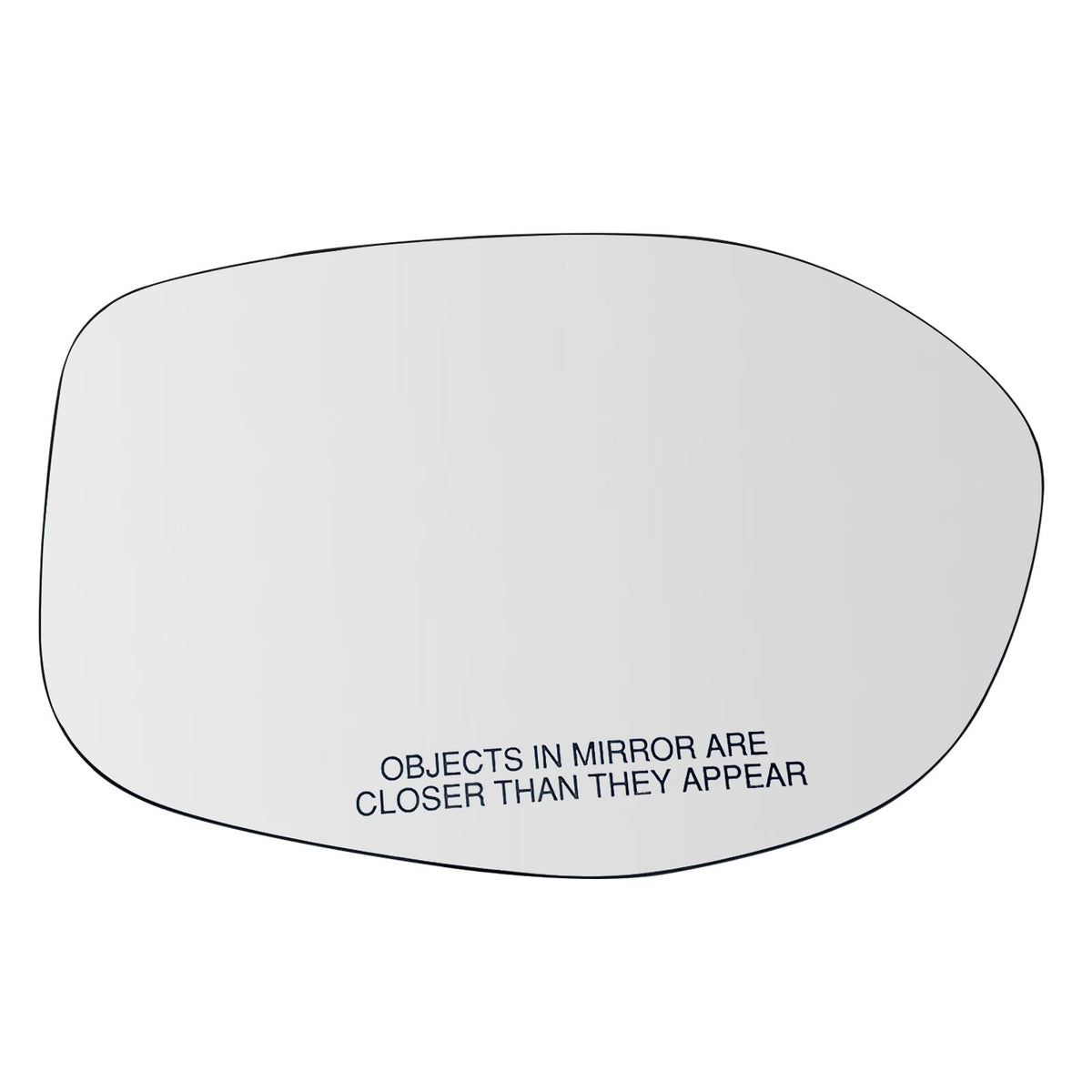 Yeparie right mirror front view showing clear reflection and exact fit