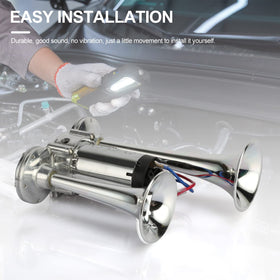 YESBAY compressor detail showing compact design and increased air pressure