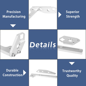 YESHMA bracket with throttle cable attached showing reliable routing and reduced bind