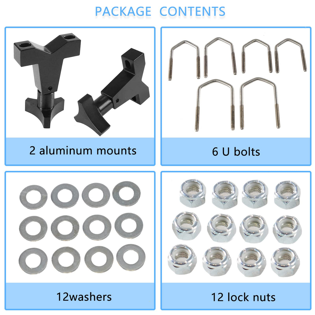YESHMA detail of whirling nut base and clamp for fast jack release and lock