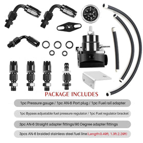 YESHMA packaged kit overhead showing included parts for convenient installation