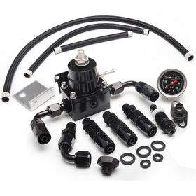 YESHMA regulator front view showing gauge and mounting bracket for clear monitoring