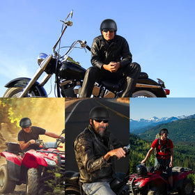 Yesmotor Hawk on rider cruiser lifestyle shot showing aerodynamic comfort benefit