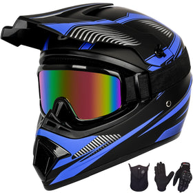Yesmotor side profile with sun visor attached providing glare reduction benefit