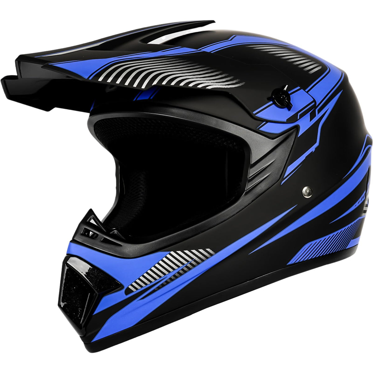 Yesmotor helmet sun visor adjustment showing customizable glare reduction benefit
