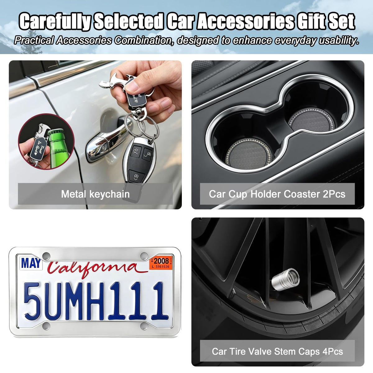 YEVEDUO anti-theft screw caps installed deterring tampering and loosening