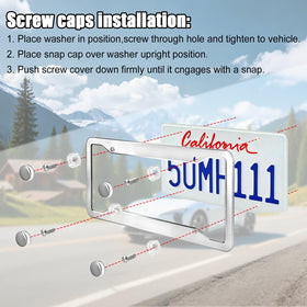 YEVEDUO frame installed on rear bumper demonstrating fit and scale