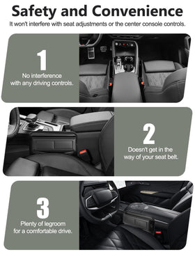 Yewltvep in car interior offering tidy, stylish organization benefit