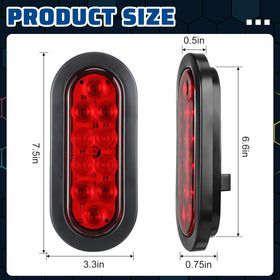 Yexiya close-up of 10 5050 LED beads highlighting brightness and even light output