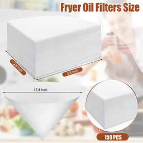 Yexiya filter laid flat showing approximate 10x10 inch size for fit clarity