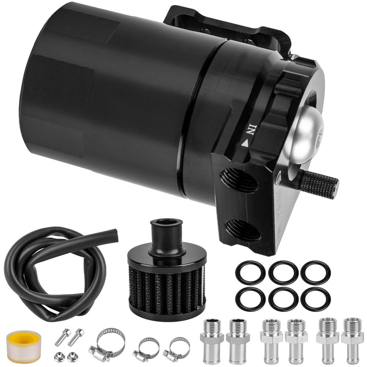 YEYETUO front view canister showing compact design and protection benefit