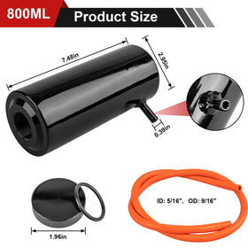 YEYETUO top cap close-up highlighting O-ring seal for leak resistance