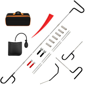 YEYINGZHUO organizer bag front view showing secure storage and portability