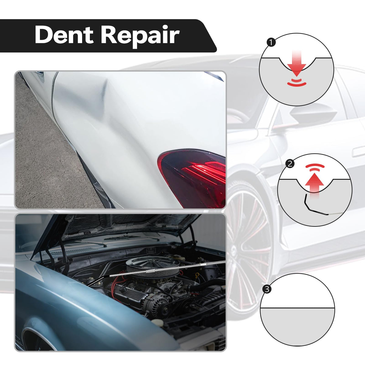 YEYINGZHUO removing car door panel clip demonstrating safe trim removal
