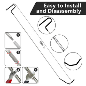 YEYINGZHUO tool set laid out displaying 20 stainless steel pieces for quick selection