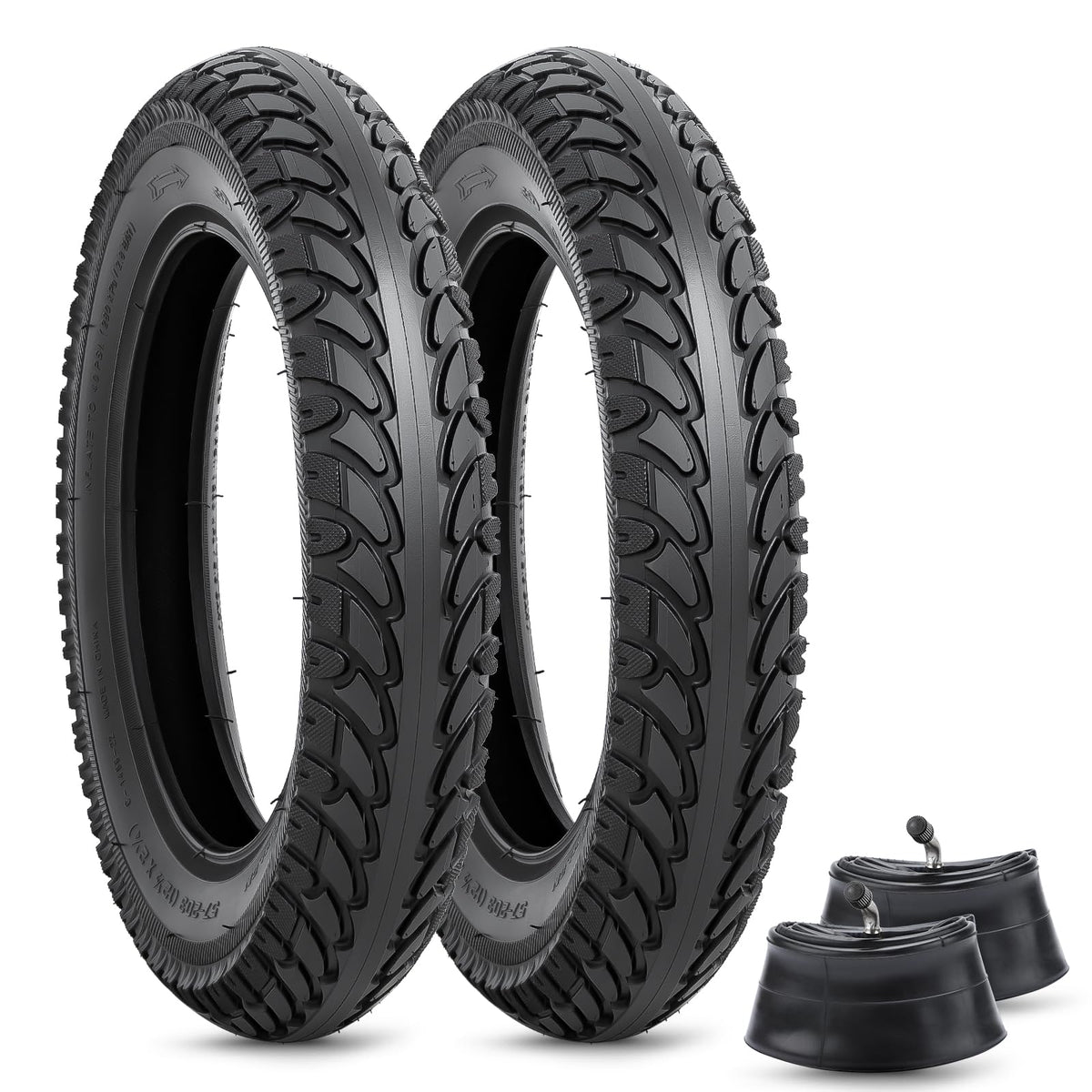 YeYouC front packaging showing complete tire and tube kit and easy replacement