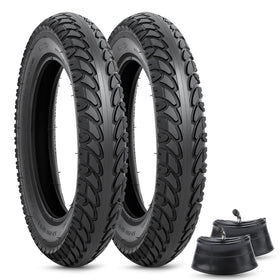 YeYouC front packaging showing complete tire and tube kit and easy replacement