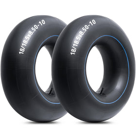 YeYouC front view of 18x8.50-10 inner tube packaging showing product and label benefits