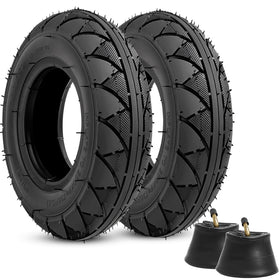 YeYouC front view of tire and tube set showing complete kit and benefit of ready replacement