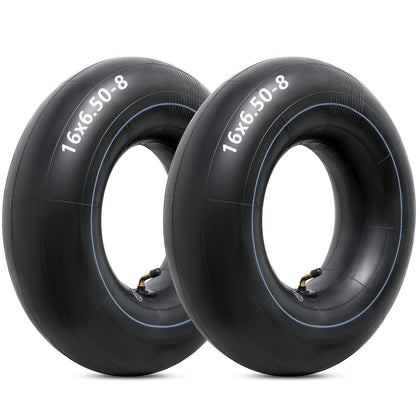 YeYouC front view of pack of two inner tubes showing label and size benefits