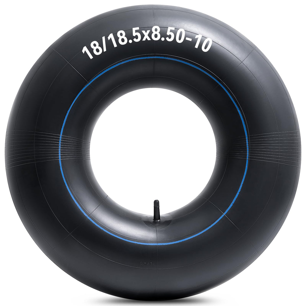 YeYouC front view of packaged inner tube showing label and size, durable fit benefit