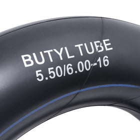YeYouC tube beside ruler illustrating 16-inch rim compatibility and accurate sizing