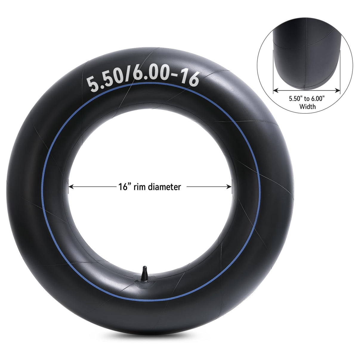 YeYouC thickened butyl wall macro showing reinforced rubber for puncture resistance