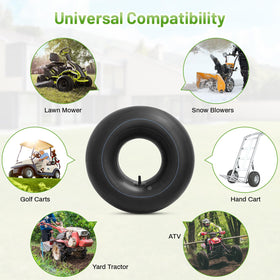 YeYouC inner tube installed on a lawn mower improving ride comfort