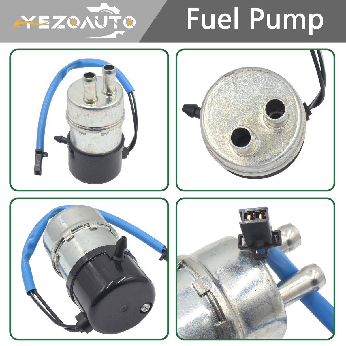 Yezoauto close-up of electrical connector for quick plug-and-play installation