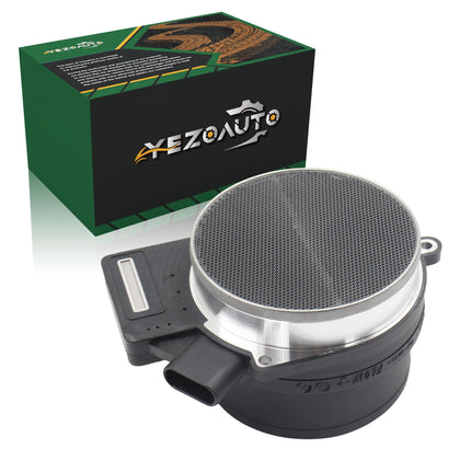 Yezoauto MAF front assembly showing fit and direct-replace benefit