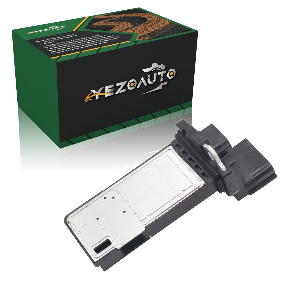 Yezoauto front view of MAF sensor showing OE-style fit for quick replacement