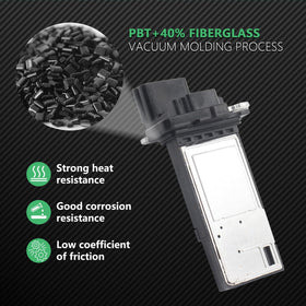 Yezoauto MAF beside ruler showing compact size for easy handling benefit