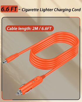YEZriler cigarette plug with red LED and fuse showing safety indication benefit