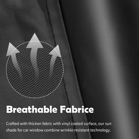YGDMD fabric texture with vinyl coating showing wrinkle resistance benefit