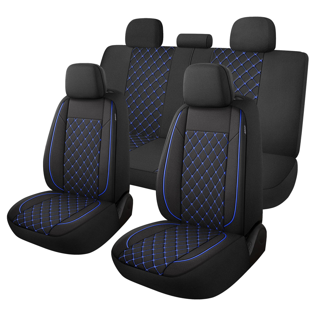 YGL front seat full view showing fit and sporty look for protection