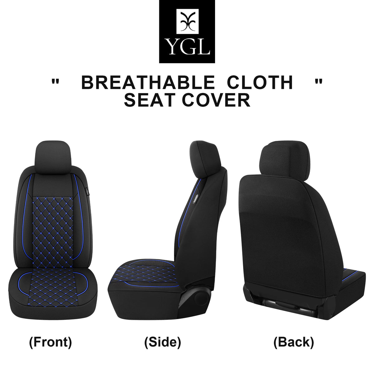 YGL rear bench cover installed demonstrating full car protection